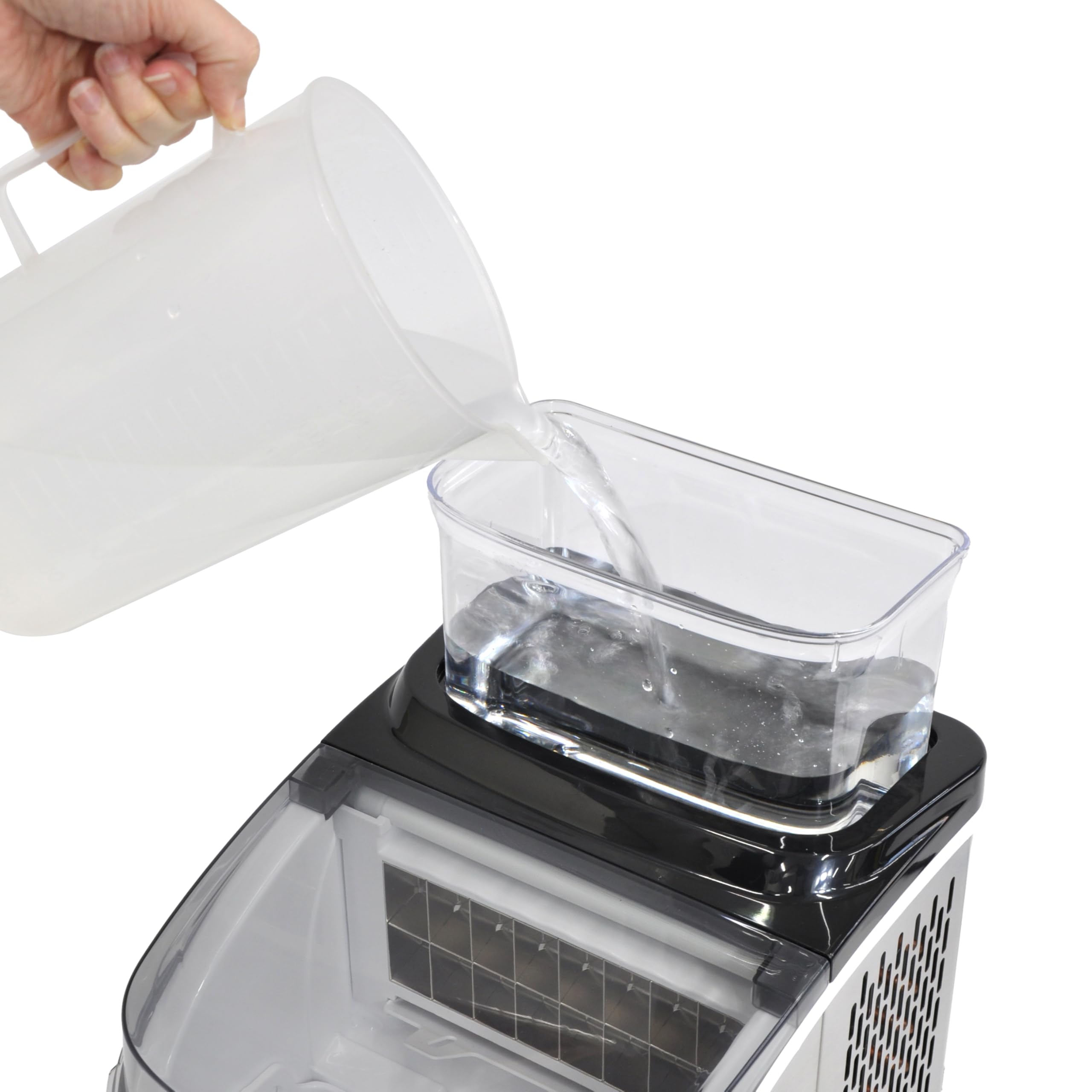 Amazon.co.jp: ベルソス VS-ICE016 クリスタル高速製氷機 タイマー設定